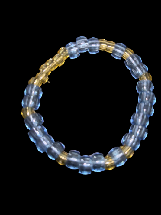 Lightening pony beaded bracelet