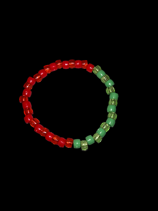Apple pony beaded bracelet