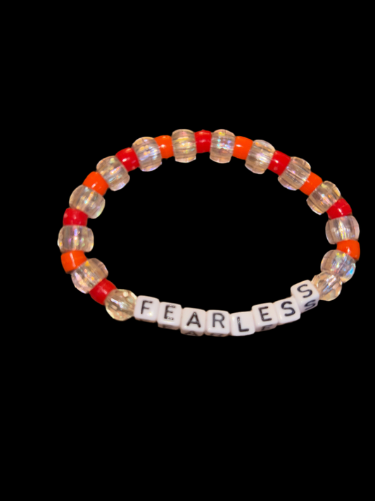 Fearless pony beaded bracelet