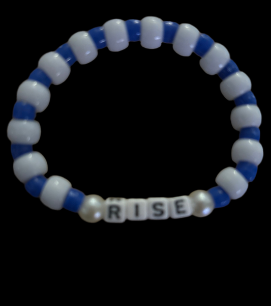 Rise pony beaded bracelet
