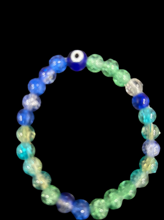 Calypso EvilEye beaded bracelet