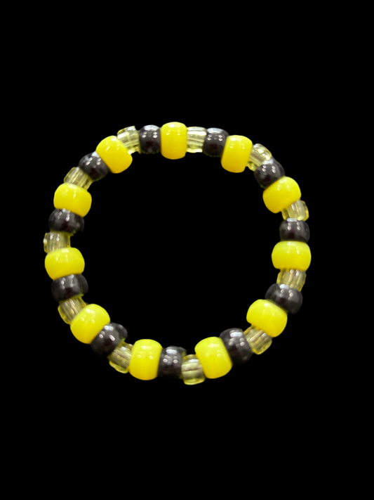 Just Bee pony beaded bracelet