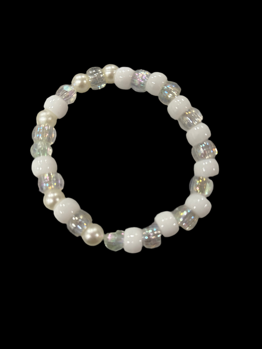 Lights Camera Action  pony beaded bracelet